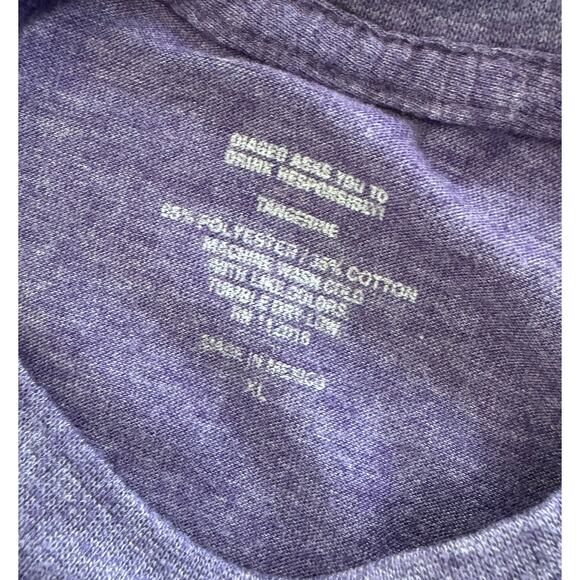 Crown Royal Mens XL Purple Short Sleeve TShirt - Picture 2 of 6